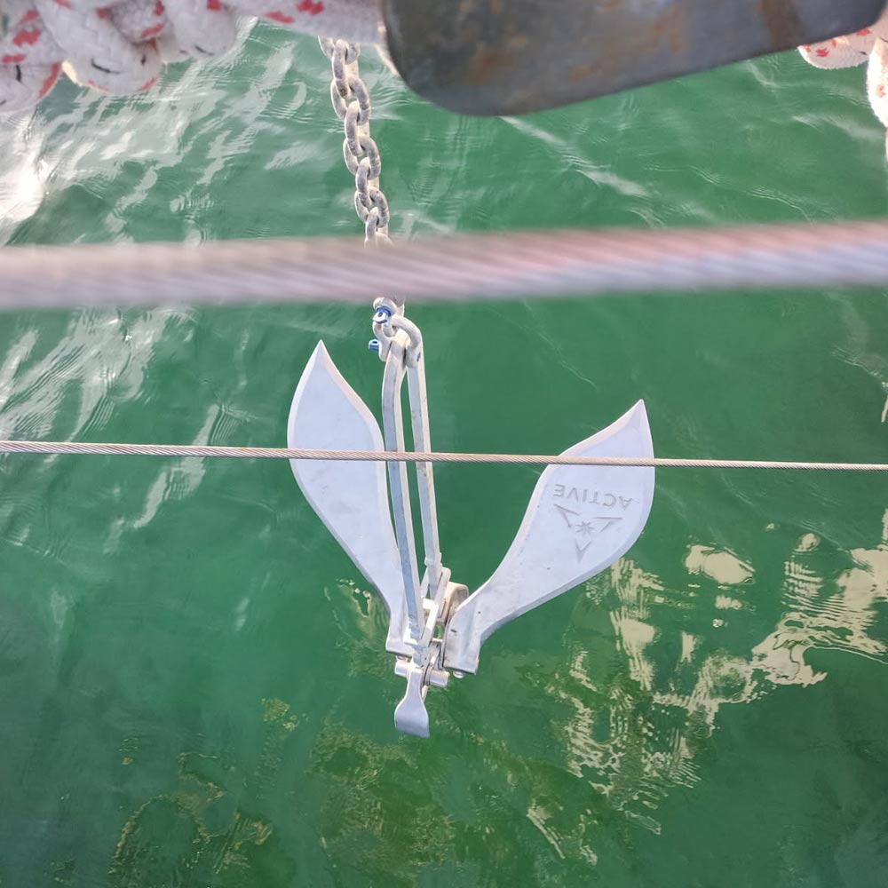 ACTIVE DF600 - Anchor for vessels up to 15 Metres (50') in length