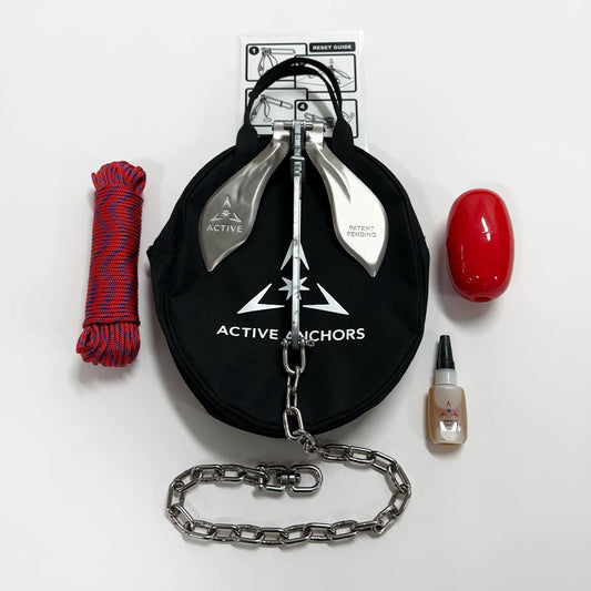 ACTIVE DF200 - Anchor for Kayaks, Jet Skis or Tenders up to 3.5 Metres (12') in length