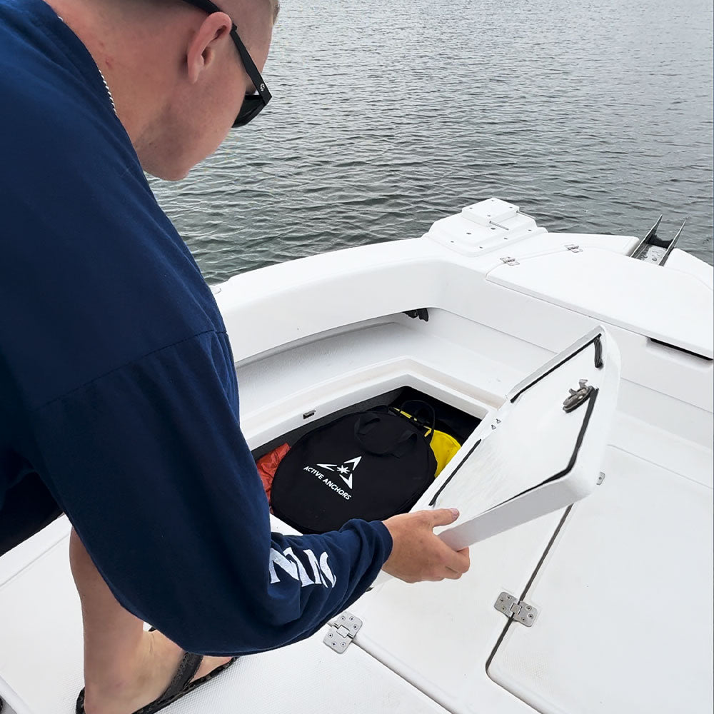 ACTIVE DF400 - Anchor for fishing boats & runabouts 4-6.5 Metres (14-22') in length