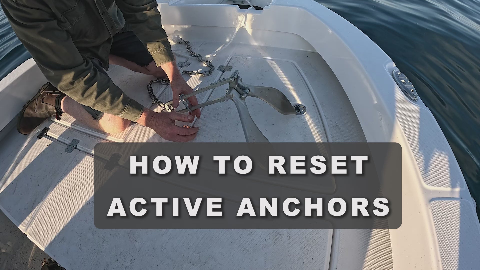 Load video: How use and reset an Active Anchor